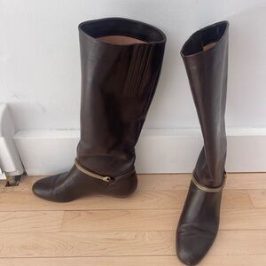 Migliorini boots size 9 brown leather